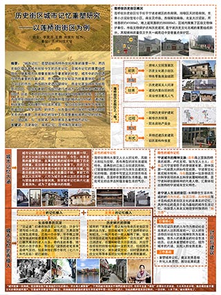 历史街区城市记忆重塑研究——以莲桥街街区为例