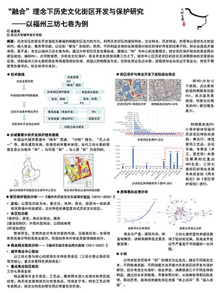 “融合”理念下历史文化街区开发与保护研究——以福州三坊七巷为例