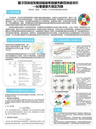 基于可持续发展目标体系的城市群可持续评价——以粤港澳大湾区为例